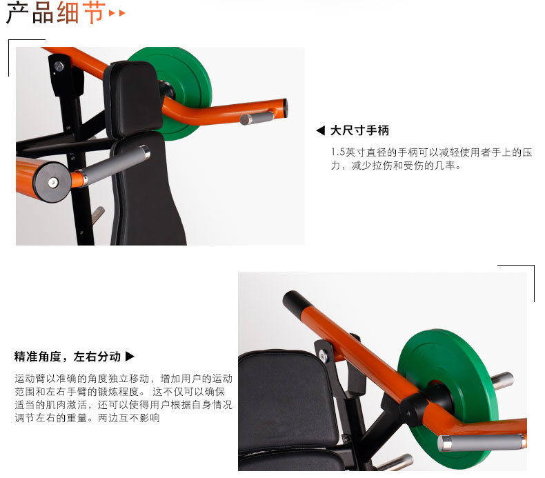 力量型綜合訓(xùn)練健身房俱樂部部隊(duì)工作室器械 悍馬坐姿推肩訓(xùn)練器